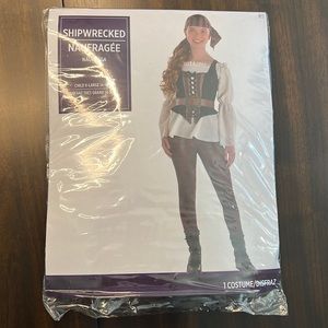 Child Pirate Shipwrecked Halloween Costume XL